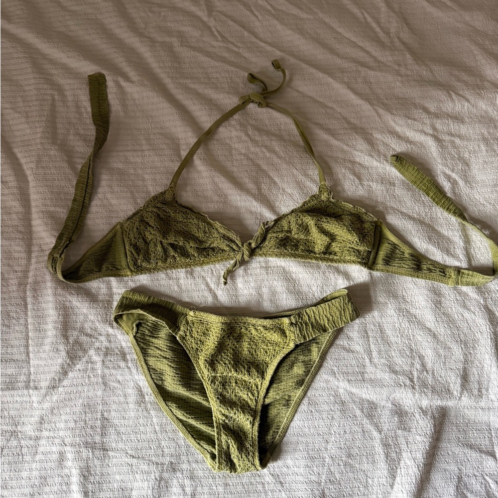 Green bikini